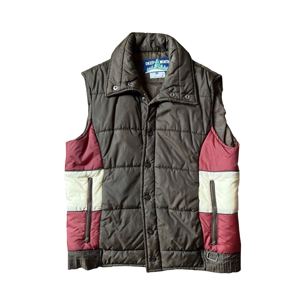 1970's Size Medium Deep North Puffer Vest